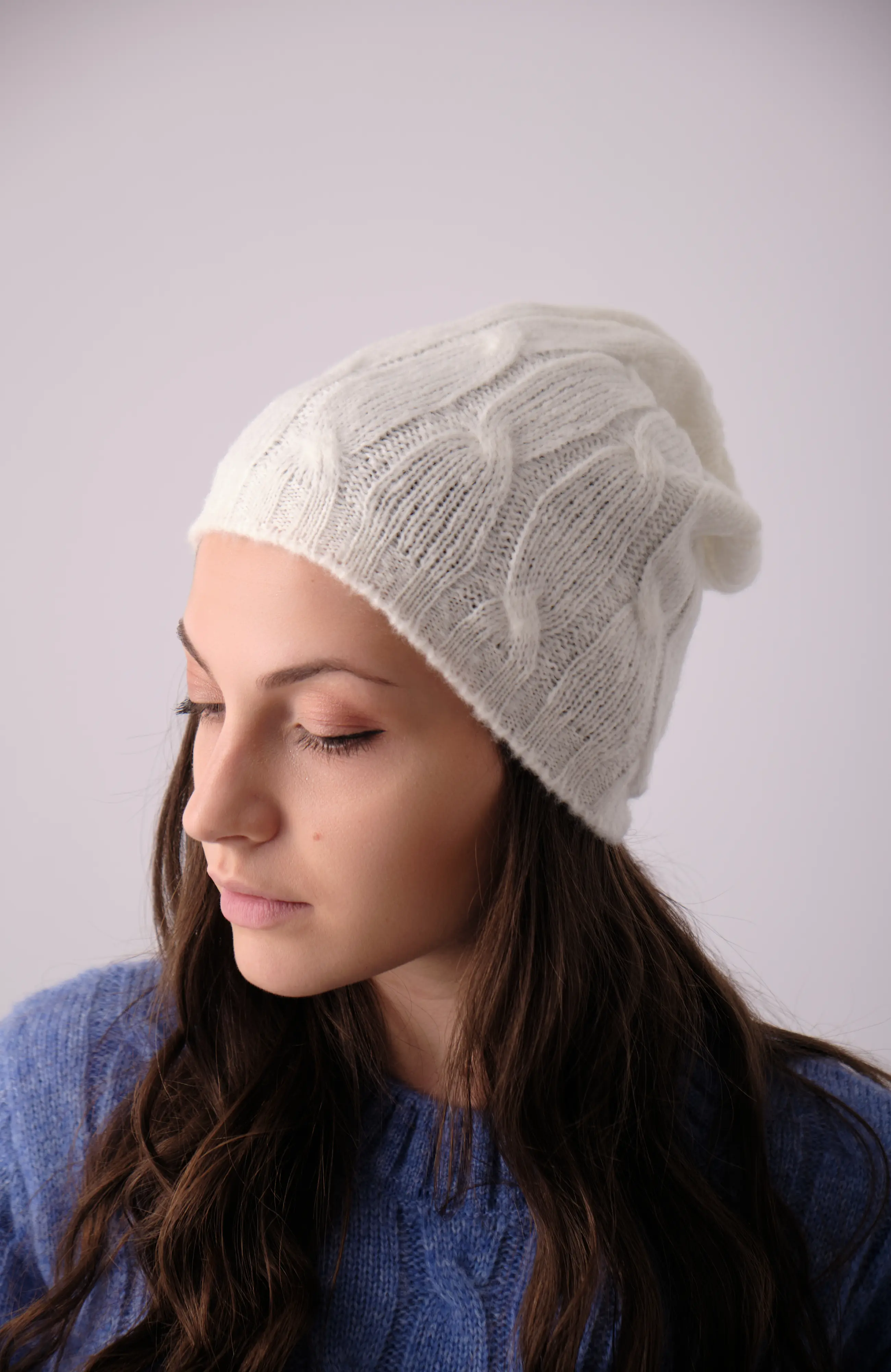 The Mirella Hat - Classic White, S