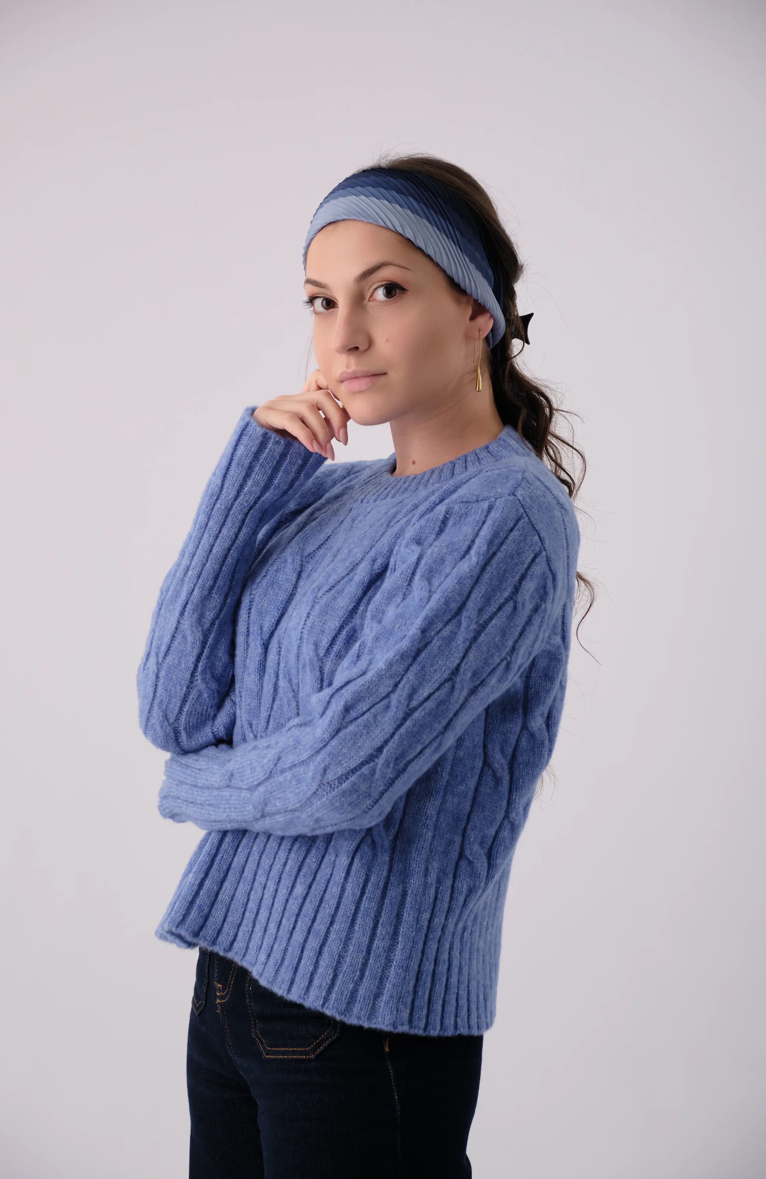 The Mirella Sweater - Harbor Blue, S