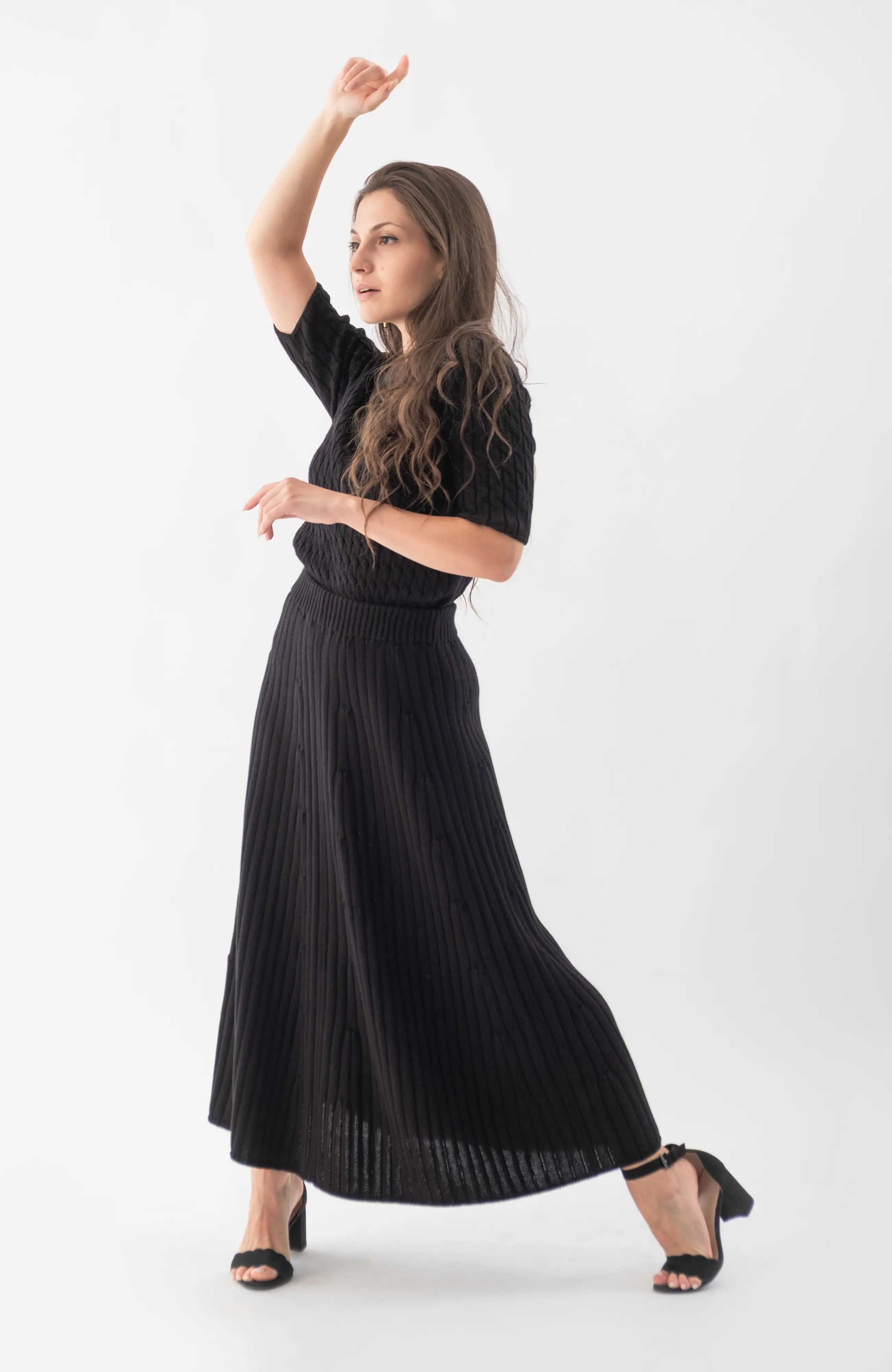 The Ms. Rowe Polo in Black – The Cotton Capsule