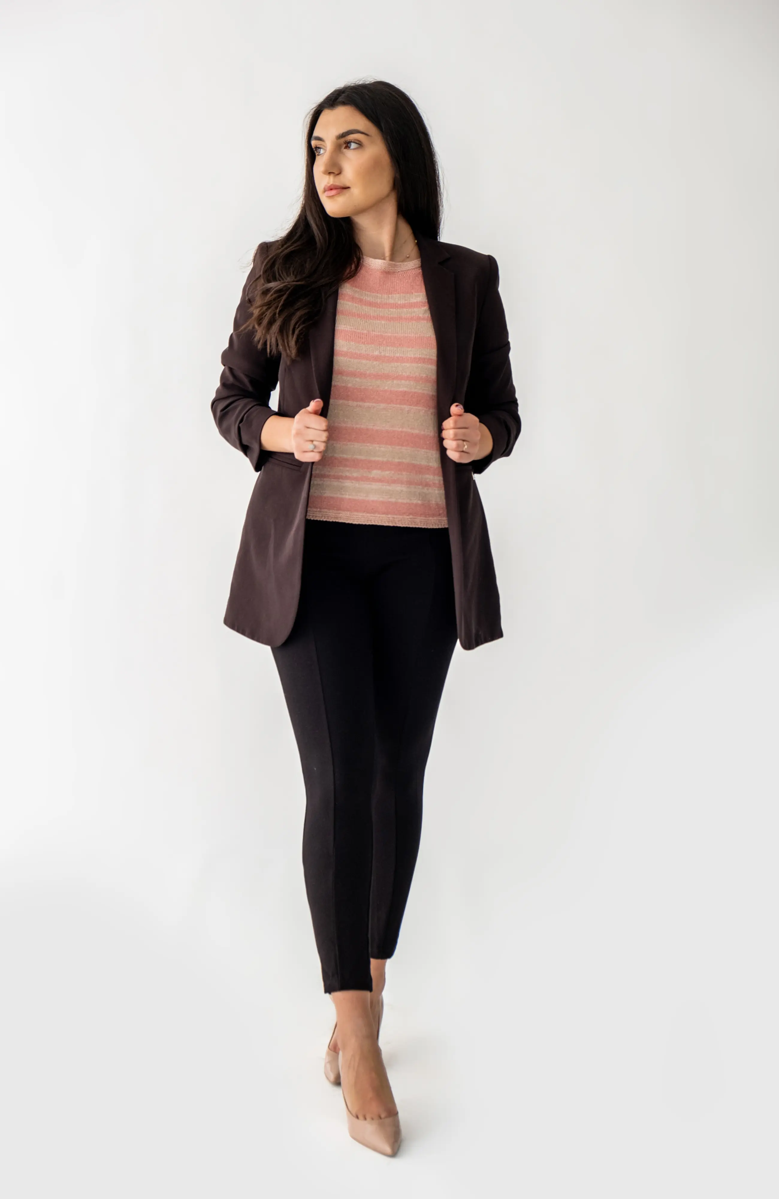 The Lyra Sweater in Rose Dune – The Lumière Capsule